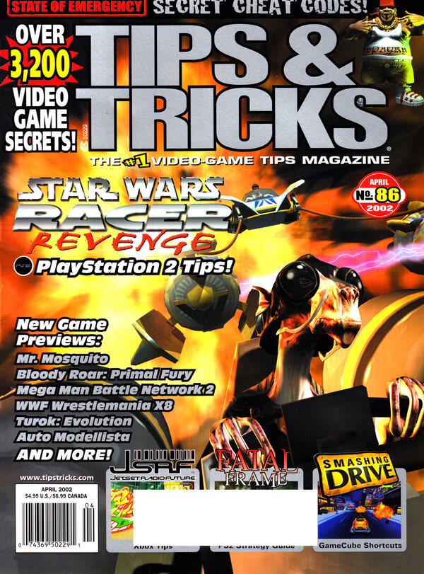 Tips & Tricks Issue 086 (April 2002) cover